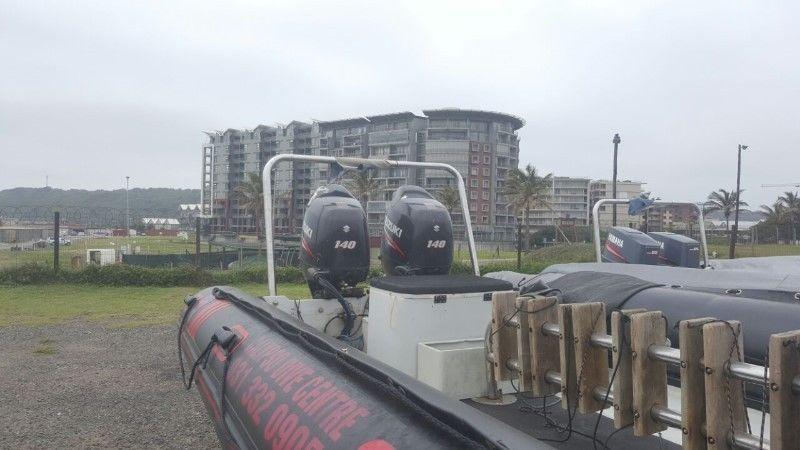 superduck 8 metre on trailer 2 x 140 hp suzuki 4 strokes !!!!!!!!!!!!!!!!