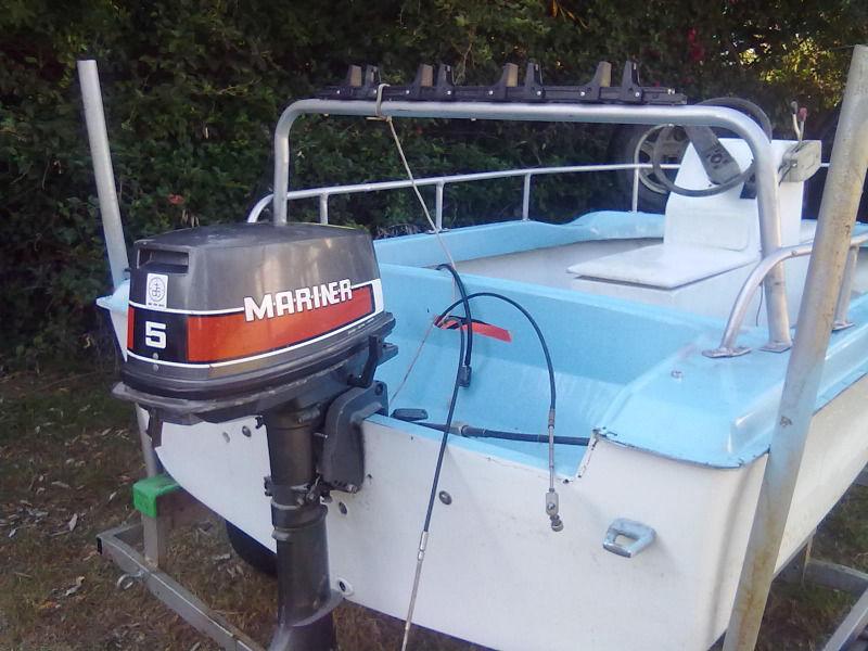 3.3M boat with 5hp motor