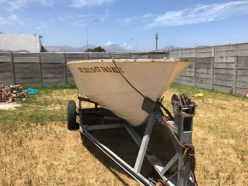 Boat hull for sale
