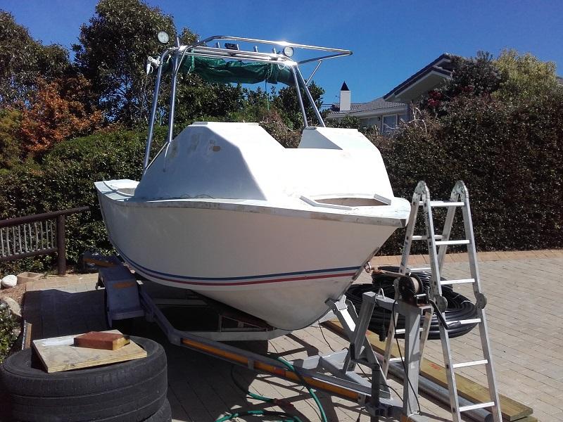 Billfish 17.6ft boat with trailer