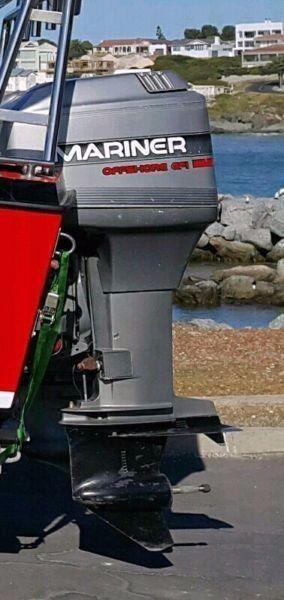 Two 200hp Mariner Outboards