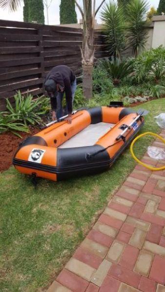 Specimen Inflatable Boat with lots of Extras
