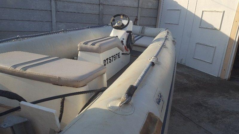 4.5m Twin Hull Rubber Duck with 50HP Yamaha