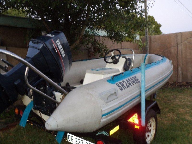 PRESTIGE 4.3 SEMI RIGID RUBBER DUCK WITH 60HP YAMAHA