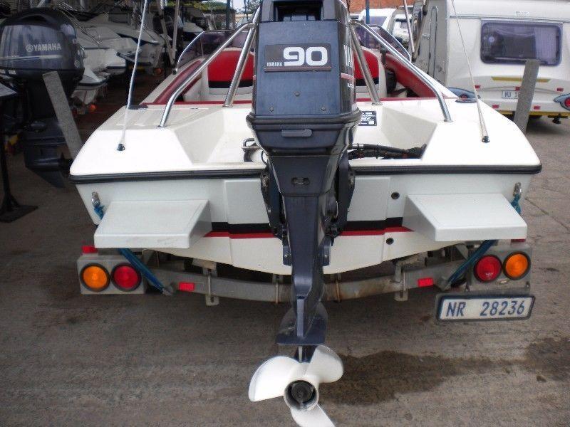 Swift 160 Bow-Rider with Yamaha 90HP Motor