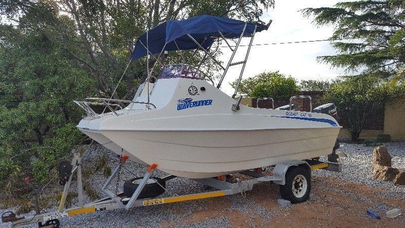Ocean cat 2x 60HP yamaha