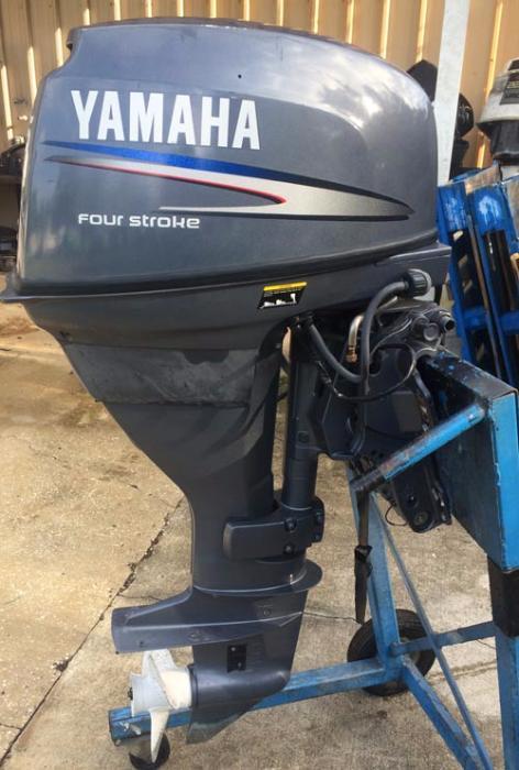25hp Yamaha Outboard Long Shaft Remote Electric Start