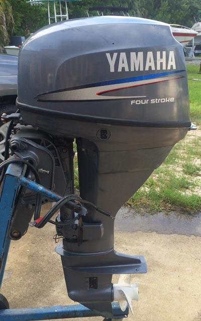 25hp Yamaha Outboard Long Shaft Remote Electric Start
