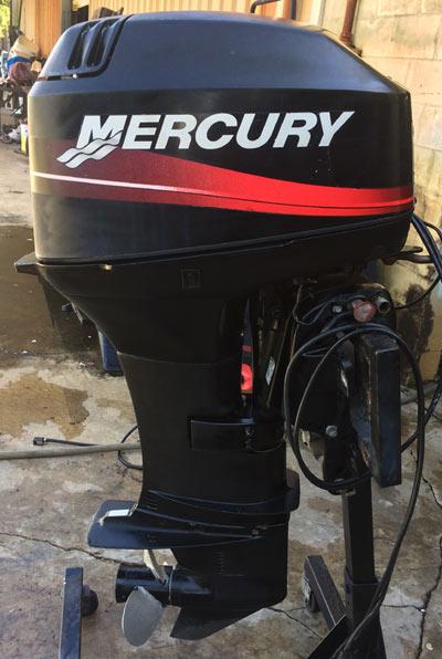 40 hp Mercury Outboard Boat Motor For Sale