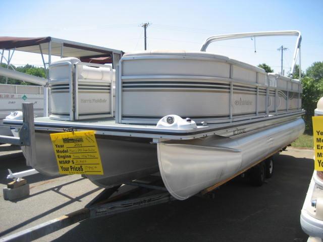 Pontoon, Entertain, Play, Harris 240 Super Sunliner 2004 Tri-Toon 115h