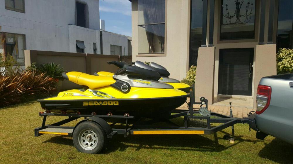 Sea doo Jetski's with twin trailer