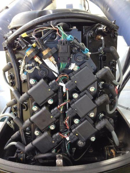 150hp Mercury 2507cc Outboard Engine Very Low Mileage