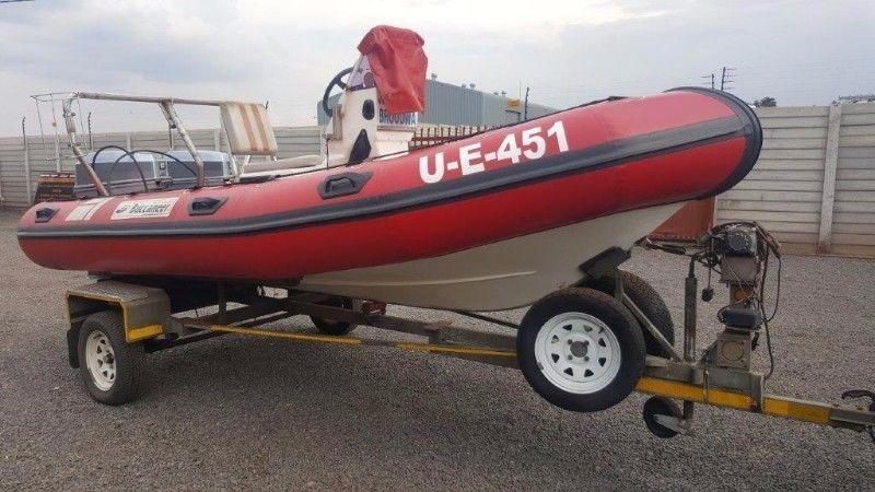 Rubber Duck Buccanneer Semi-Rigid 4.8m