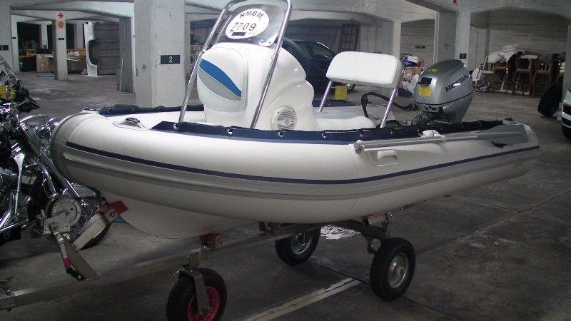 Semi-Ridget Boat For Sale - Excellent Condition
