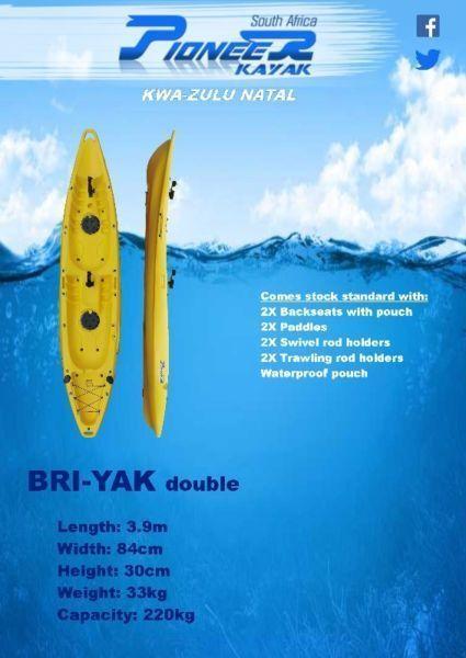 Pioneer Bri-Yak Double Kayak