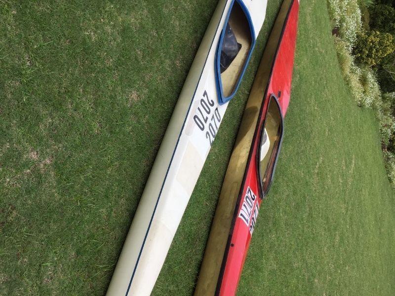 2x K1 canoes