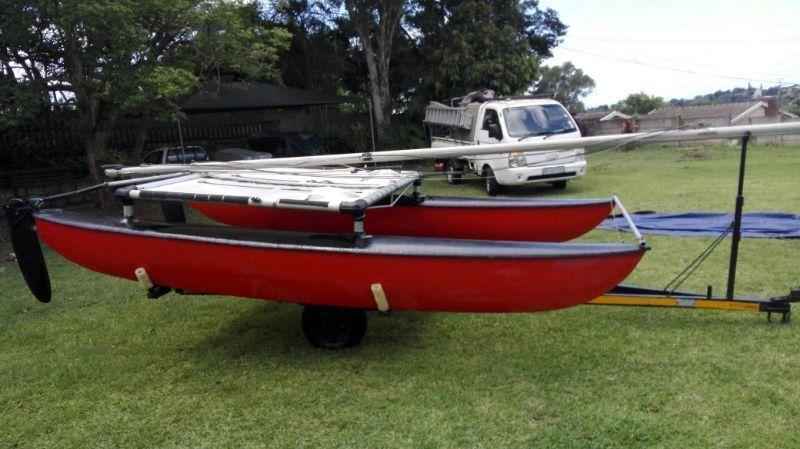 Halcat sail boat