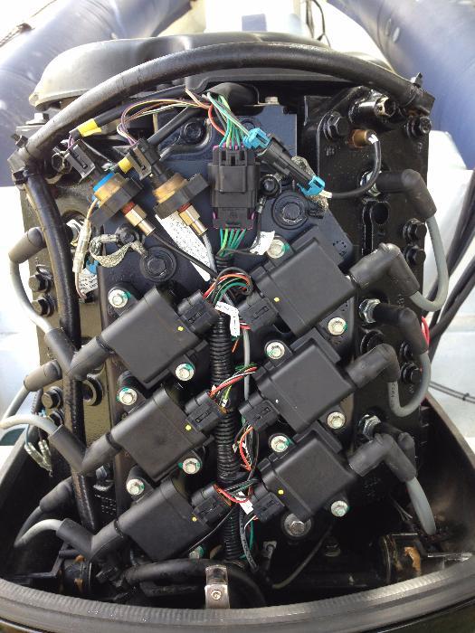 150hp Mercury 2507cc Outboard Engine Very Low Mileage