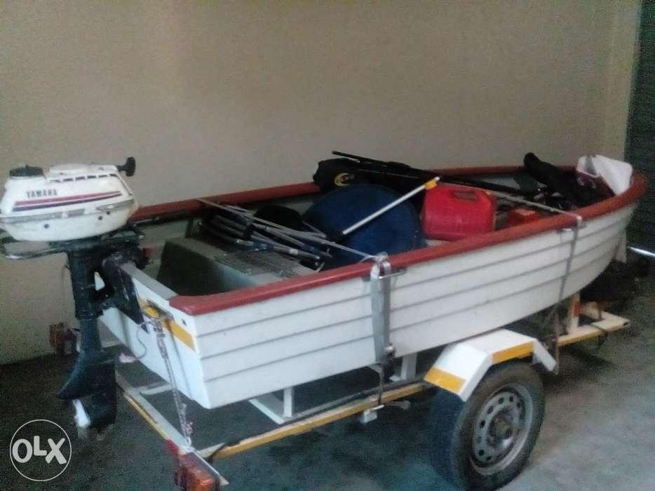 Boat,motor,trailer