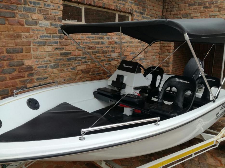 Custom Kingfisher boat with Trailer(One of a Kind)