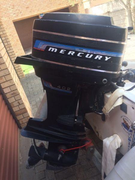 Mercury boat motor only