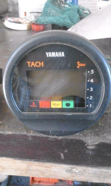Outboard Yamaha tacho/rev guages and 2 x Volvo inboard guages