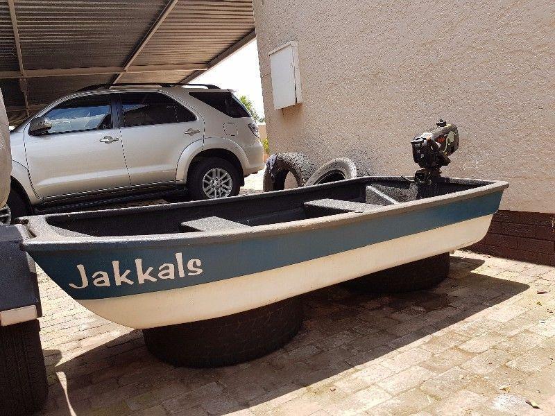 Boat with parsons motor