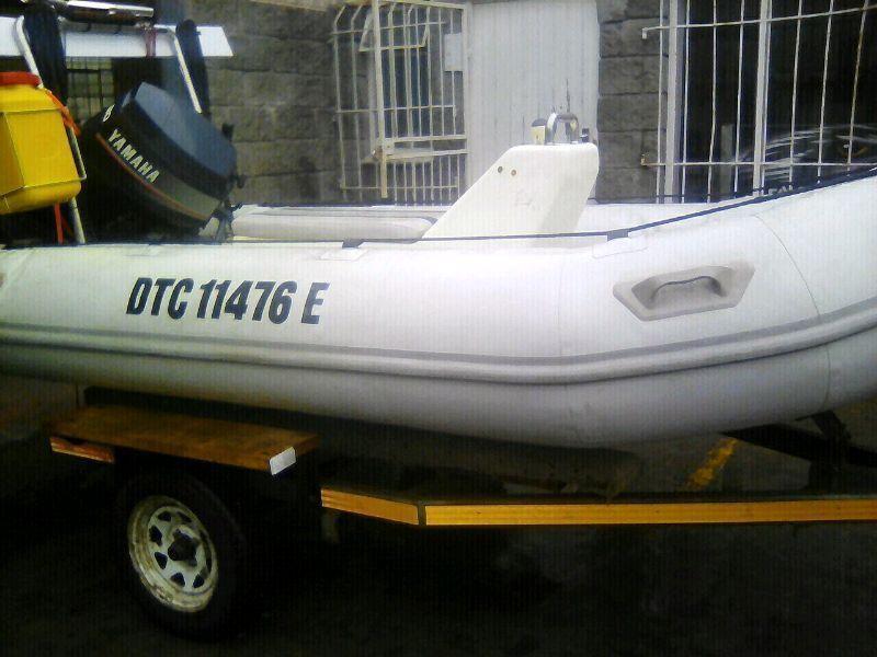 4m duck with 30 hp yamaha