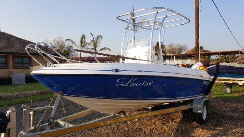 2 x Evinrude E-Tec 90Hp Motors On Centre Console 19Ft Deep Sea Boat