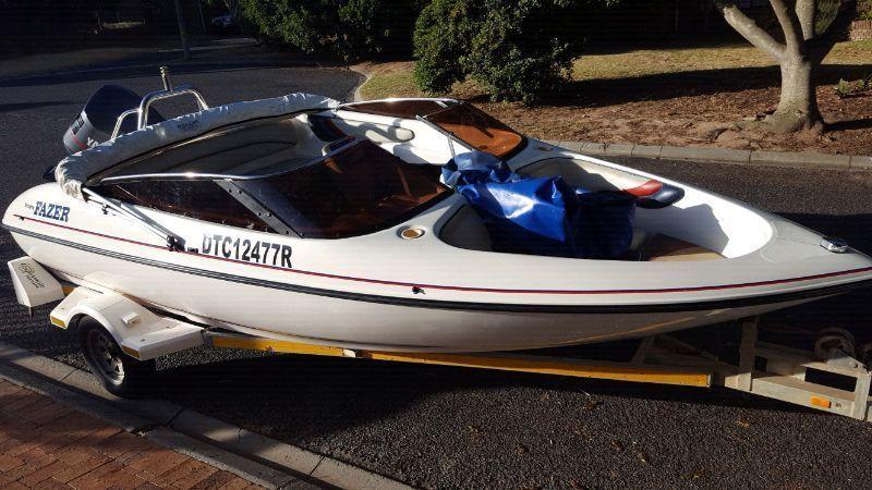 Fazer speed boat + 115hp Yamaha Bowrider