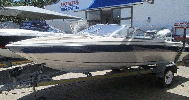 Countess 190 with a Honda BF150 hp Four stroke engine