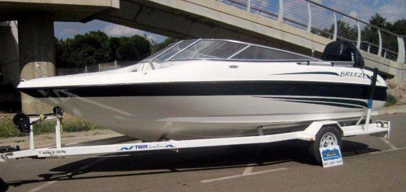 2005 Breeze (20ft)with 275hp mercury verado supercharged