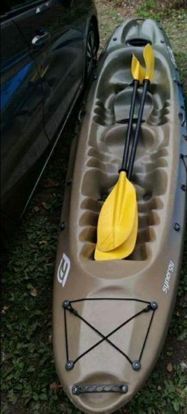 2016, 2nd Hand Camo Fluid Synergy Kayak - Wilderness