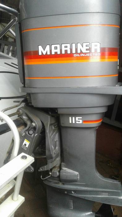 Viking carrera with 115 mariner oil lnjected motor