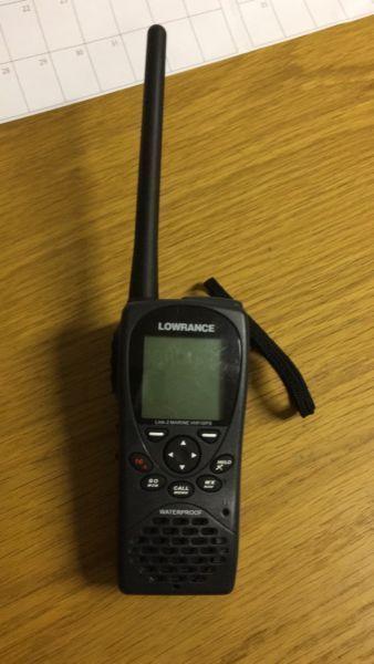 VHF DSC Lowrance Handheld Marine handheld