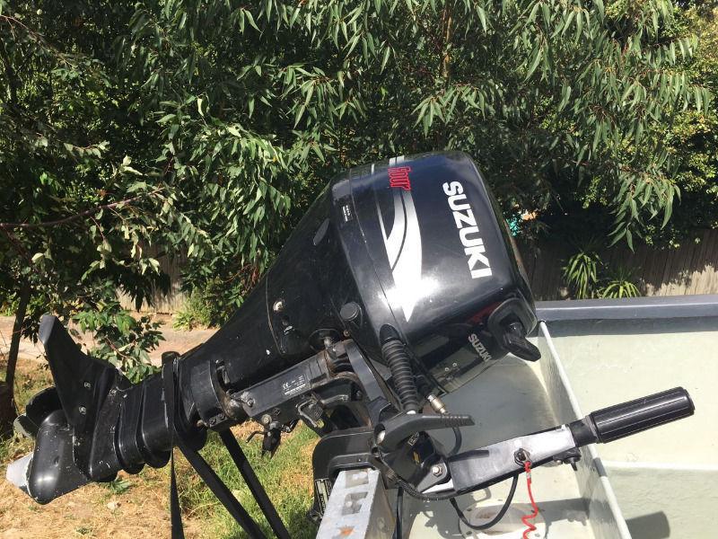 9.9HP SUZUKI OUTBOARD LONGSHAFT