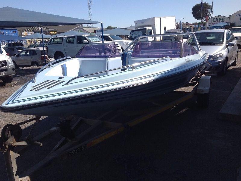 EXCELLENT SCIMITAR 180 WITH 175 Mariner Ski with Quicksilver 10k Propellor!!