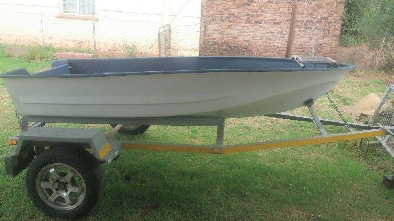 River buddy open boat and motor