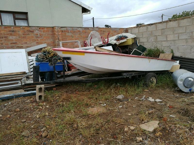 4m boat with trailer