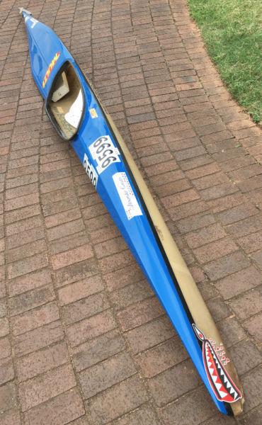 Pope's Canoe Assagai Big Foot K1 kayak canoe