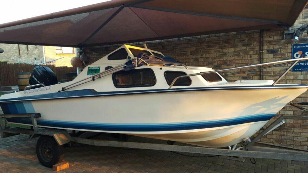 17ft Flamingo Cabin Boat For Sale