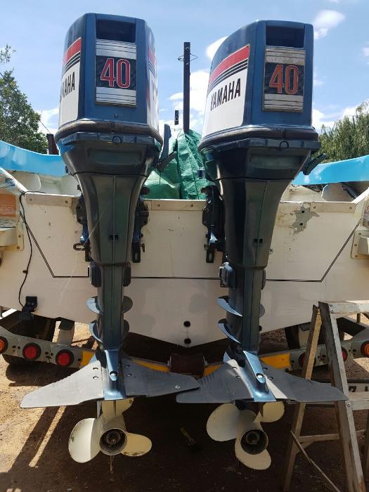 2 x 40HP Yamaha Outboards for Sale