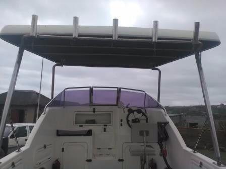 T Top stainless steel and fibre glass
