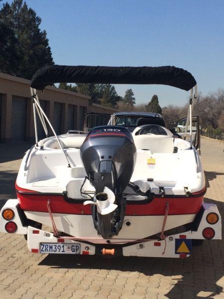 Raven Excaldo with 130Hp Yamaha Saltwater motor