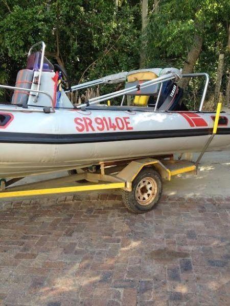 Superduck 5.5m with Yamaha 60HP