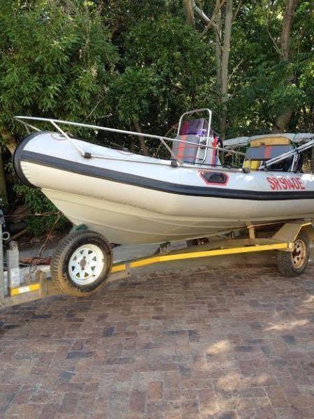 Superduck 5.5m with Yamaha 60HP