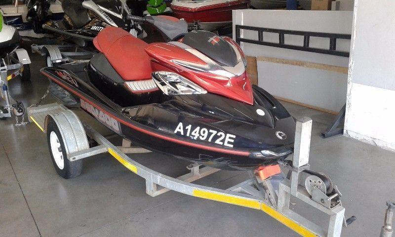 2006 SeaDoo RXP 215 HP Jetski on trailer - Linex Yamaha