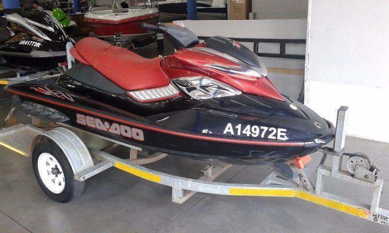 2006 SeaDoo RXP 215 HP Jetski on trailer - Linex Yamaha