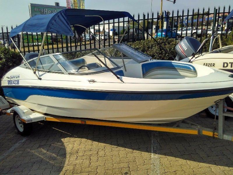 2006 Sable Craft 170 Ski Boat with Yamaha 115 HP V4 outboard in excellent condition - Linex Yamaha
