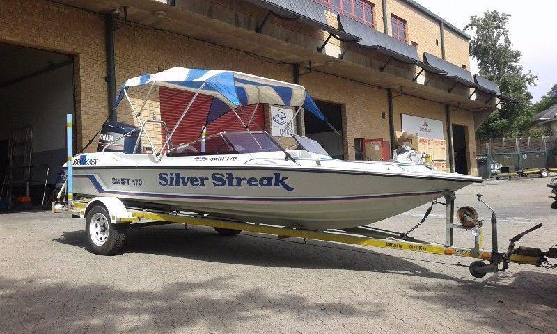 Swift 170 with Yamaha 200 HP outboard engine excellent condition - Linex Yamaha